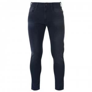 Replay Anbass Slim Mens Jeans - Blue Wash