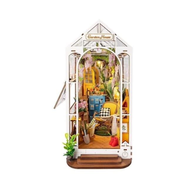 Holiday Greenhouse Book Nook Construction Kit