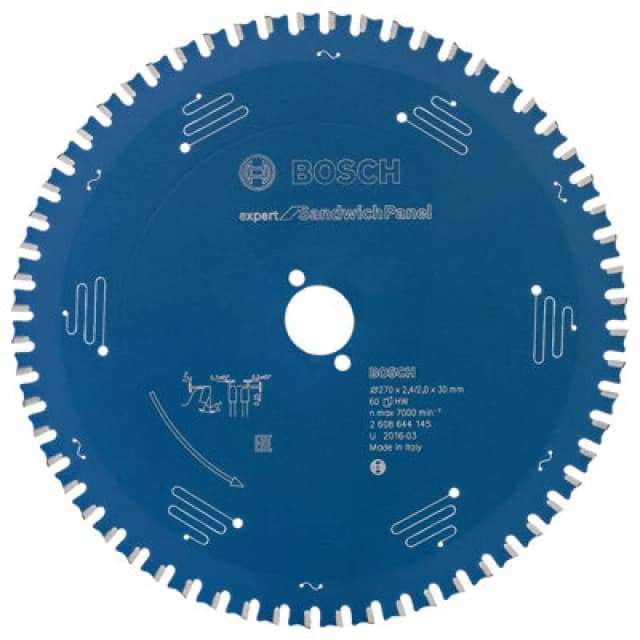 Bosch Expert Circular Saw Blade for Sandwich Panel 2608644145 Diameter: 270mm