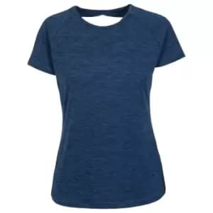 Trespass Womens/Ladies Ally Active Top (L) (Navy Marl)