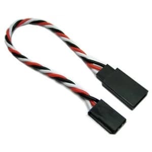 Etronix 45Cm 22Awg Futaba Twisted Extension Wire