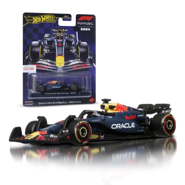 Hot Wheels Premium F1 Oracle Red Bull Racing Max Verstappen #1