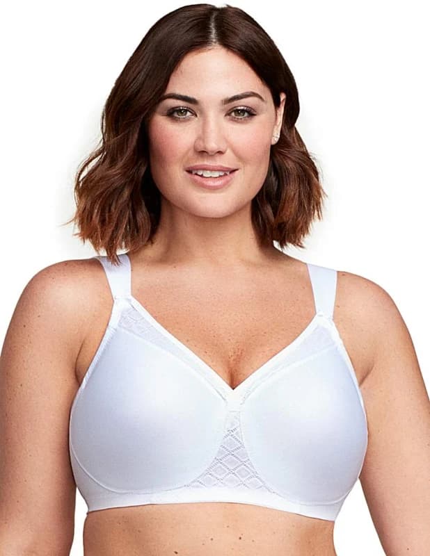 Glamorise Glamorise 1080 Magic Lift Bra White - Glamorise - Size: 44C White Female 44C MS11411