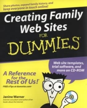 Creating Family Web Sites for Dummies by Janine Warner Paperback
