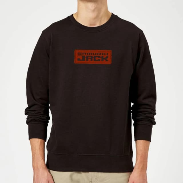 Samurai Jack Classic Logo Sweatshirt - Black - L