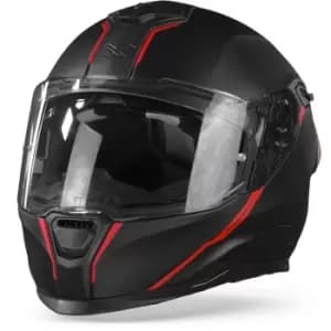 Nexx SX.100R Shortcut Black Red Matt S
