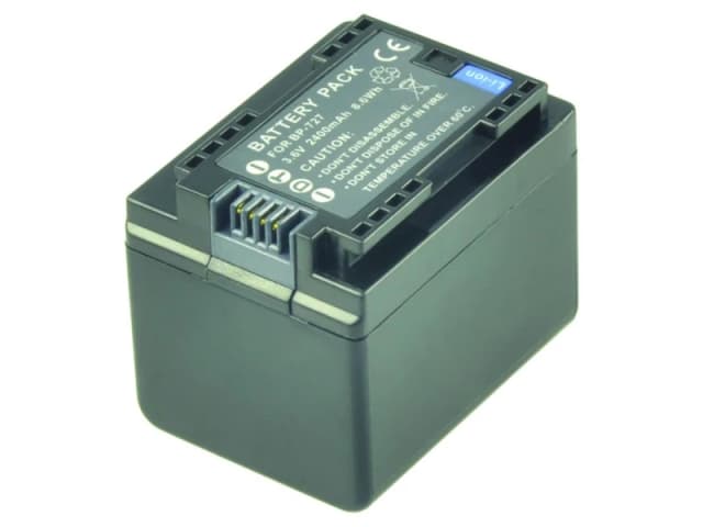 2-Power Camcorder Battery 3.6V 2400mAh