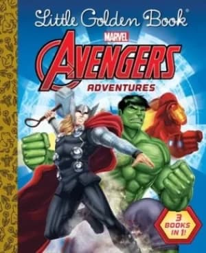 Little Golden Book Avengers Adventures Marvel by Various
