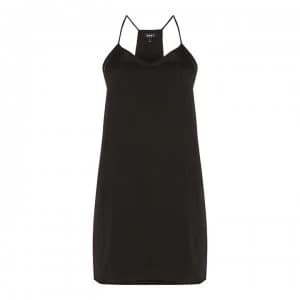 DKNY Strappy Chemise - 001 BLACK