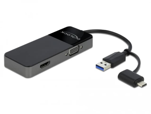 DeLOCK 64085 notebook dock/port replicator USB 3.2 Gen 1 (3.1 Gen 1) T
