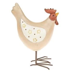 Henrietta Hen Cream Wing Large Ornament