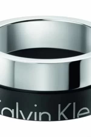 Mens Calvin Klein Stainless Steel Size R/S Boost Ring Size S KJ5RBR210109