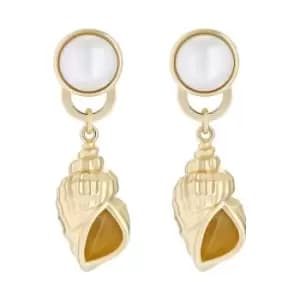 Ted Baker Solele Spiral Shell Drop Earrings