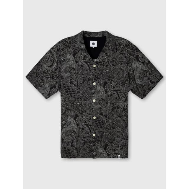 Pretty Green PG Reson Pais SS Sn63 Black male Small