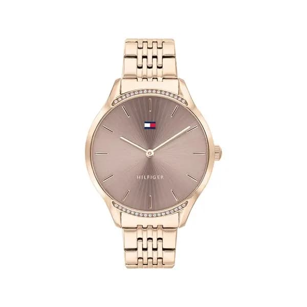 Tommy Hilfiger 1782212 Gray Rose Gold Plated Bracelet Watch - W95177
