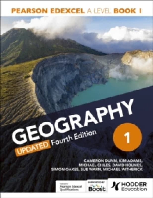 Pearson Edexcel A-level Geography Book 1, Updated Fourth Edition Paperback / softback