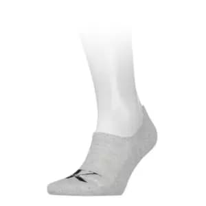 Calvin Klein Klein Invisible Foot High Socks Mens - Grey