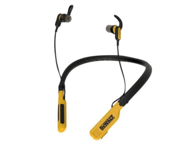 DEWALT 190 2091 Dwg Jobsite Pro Wireless Neckband Earphones Dwt1902091