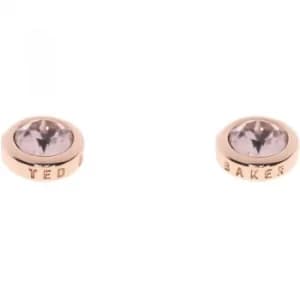 Ted Baker Ladies PVD rose plating Sinaa Crystal Stud Earring
