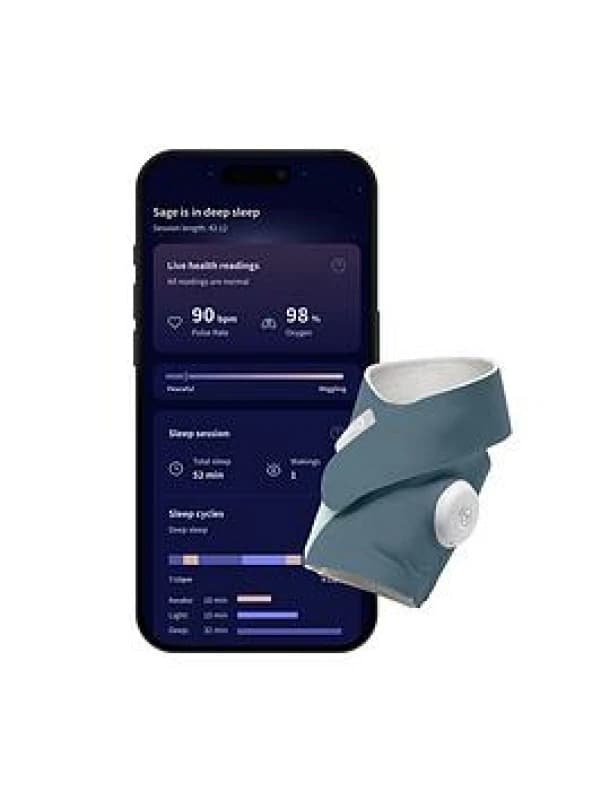 OWLET Dream Sock OWSD-1-BB Smart Baby Activity Tracker - Bedtime Blue 810099091090