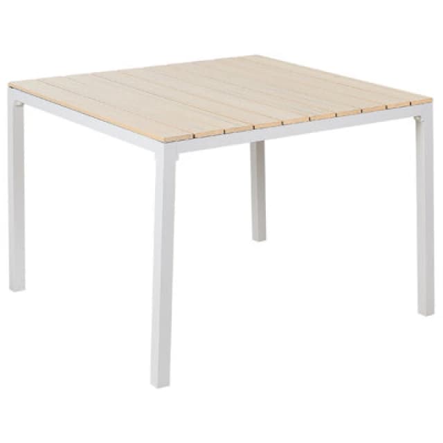 Beliani Garden Dining Table Prato 95cm 95cm Beige