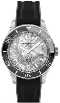 Mont Blanc Watch 1858 Iced Sea Automatic Date