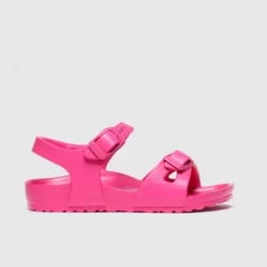 BIRKENSTOCK Pink Rio Eva Sandals Toddler