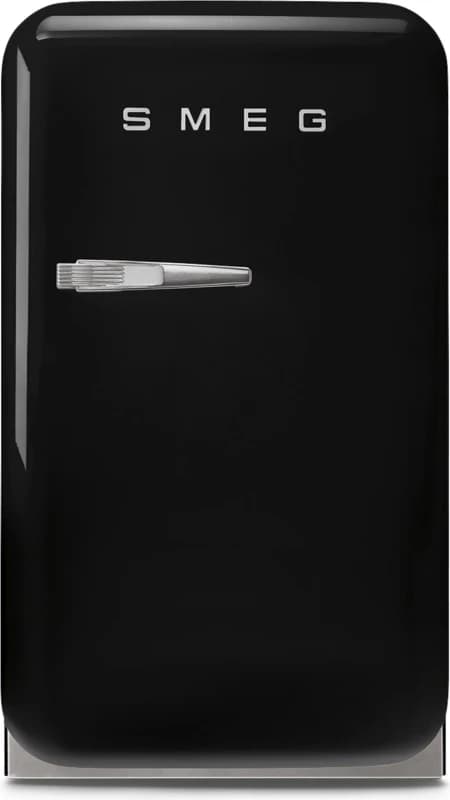 Smeg Right Hand Hinge Mini Bar FAB5RBL5 Fridge - Black - D Rated