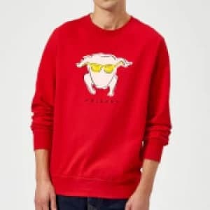 Friends Turkey Sweatshirt - Red - L