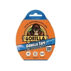 Gorilla Glue Gorilla Tape All-Weather Extreme 48mm x 11m Black