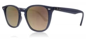 Ray-Ban RB4258 Sunglasses Shiny Opal Dark Azure 62321T 50mm