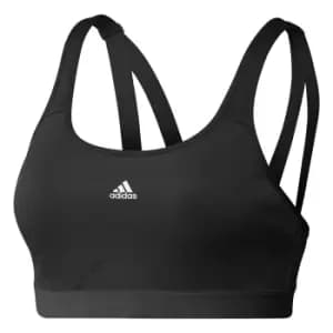 Logo Print Sports Bra
