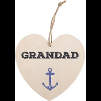 Grandad Hanging Heart Sign