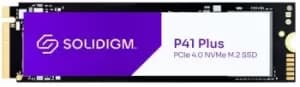 Solidigm P41 Plus M.2-2280 2TB PCI Express 4.0 x4 NVMe Solid State Drive