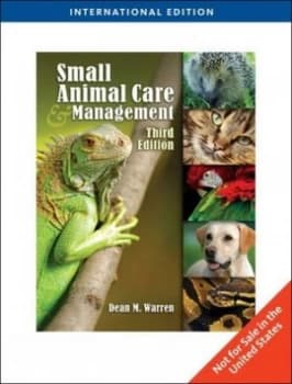 Small Animal Care and Management by Dean Warren Paperback