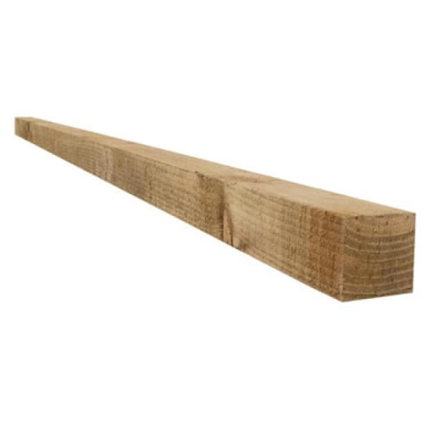 Snowdon Timber Treated 2X2" Timber Post (T) 47mm (W) 50mm (H) 2.4M - Pack Of 2