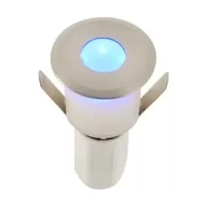 Saxby Lighting - Saxby Hades LED Outdoor Recessed Ground Decking Light Satin Nickel Effect Plate k IP67