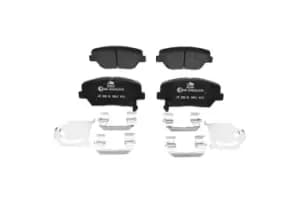 ATE Brake pad set with acoustic wear warning 13.0460-5661.2 Brake pads,Brake pad set, disc brake HYUNDAI,KIA,GENESIS (DH),Grandeur (IG),GRANDEUR (HG)