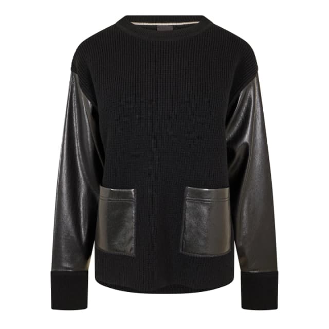 Boss Womens Fanalian Crew Sweatshirt Black female 6 (XS)