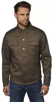 Rokker Boston Rider Motorcycle Shirt, brown, Size 2XL, brown, Size 2XL