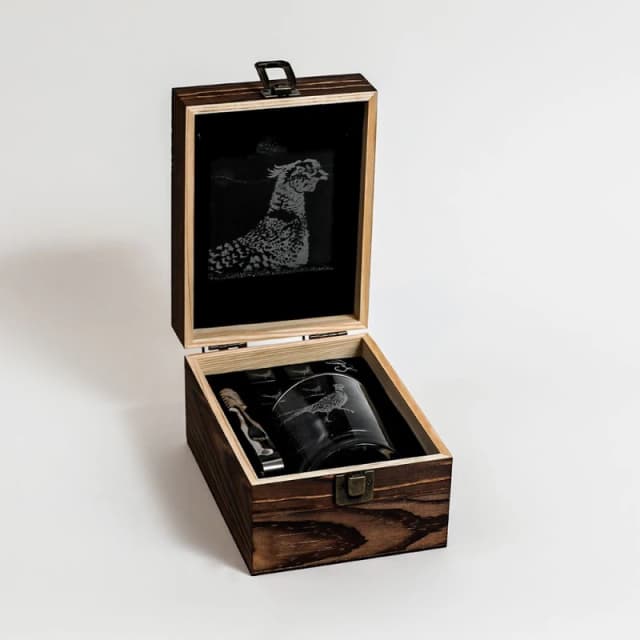 Selbrae House Drinks Set - Pheasant Multi