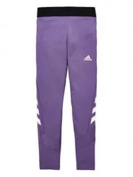 Adidas Childrens Jg Tr Xfg Tight Leggings - Purple