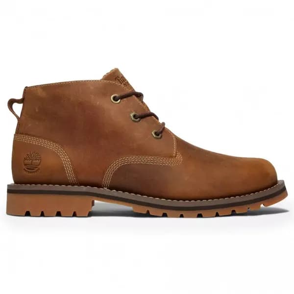 Timberland Mens Larchmont Waterproof Leather Ankle Chukka Boots - UK 12.5 Brown male ES1778RUS12H