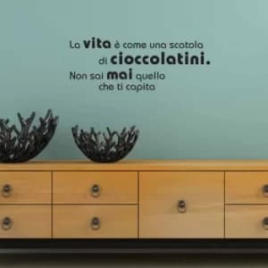 YS2-15 Black Decorative Wall Sticker