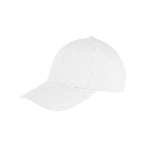 Result Result Men Core Low Profile Baseball Cap in White White One Size Male 5063470860845