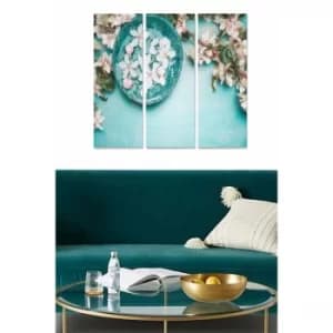 MDF558854491 Multicolor Decorative MDF Painting (3 Pieces)