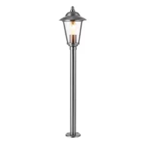 Vogue Klien Outdoor Post Light 80cm Silver