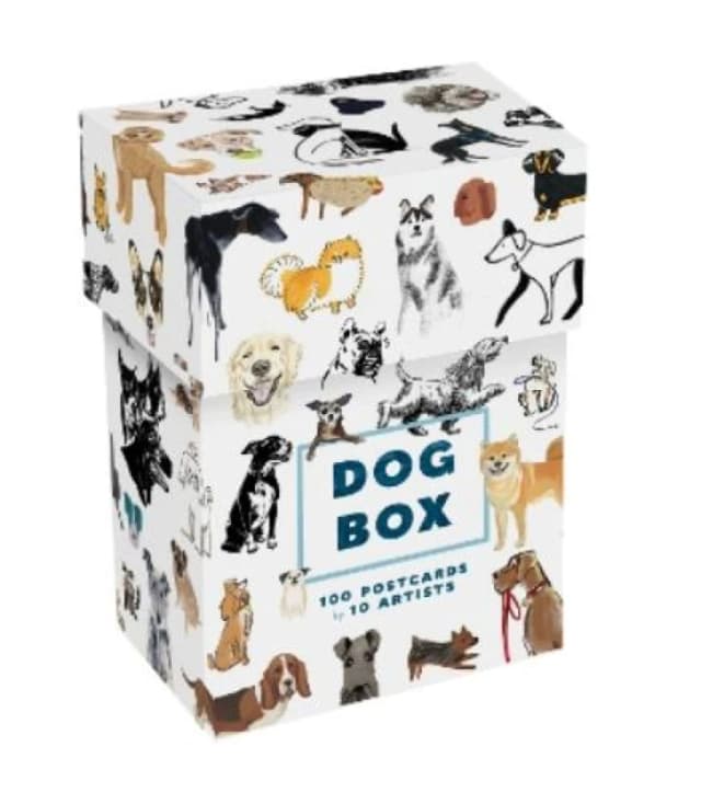 Dog Box : 100 Postcards by 10 Artists Postcard book or pack