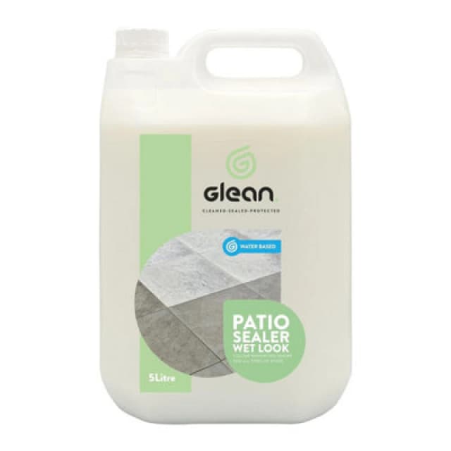 Go Glean Glean Patio Sealer Wet Look Colour Enhancing Solution - Natural - 5 Litre