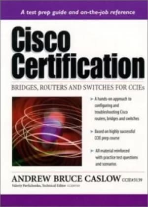 Cisco certification by Andrew Bruce Caslow